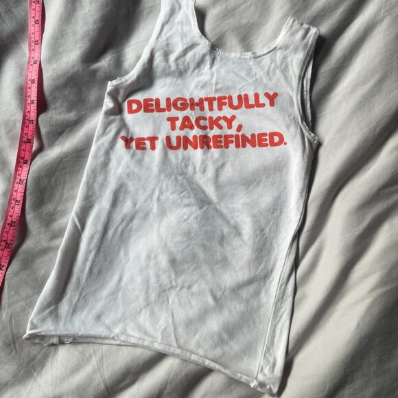 Hooters Set - Zip Up, Tank, Short (S, but closer to XXS) - Picture 4 of 7